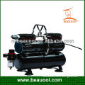 1/3 hp Twin cylinder airbrush makeup compressor (Oil-free)